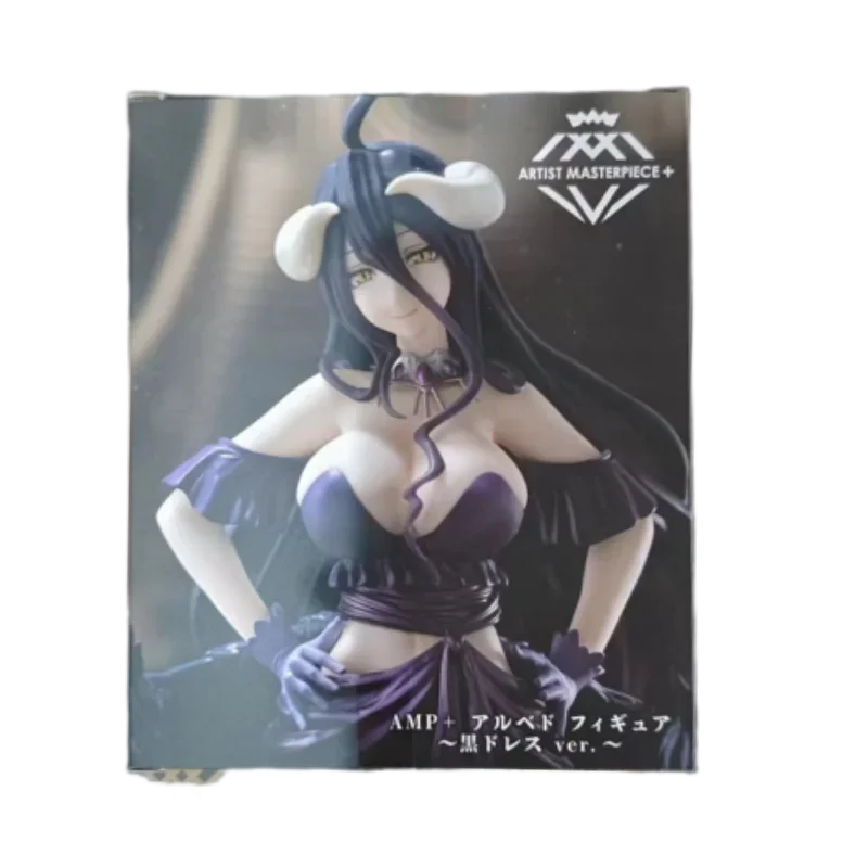 Echte Overlord Anime Figuur Albedo Zwarte Jurk Rok Actiefiguurspeelgoed Voor Kinderen Cadeau Verzamelmodel Ornamenten In Voorraad