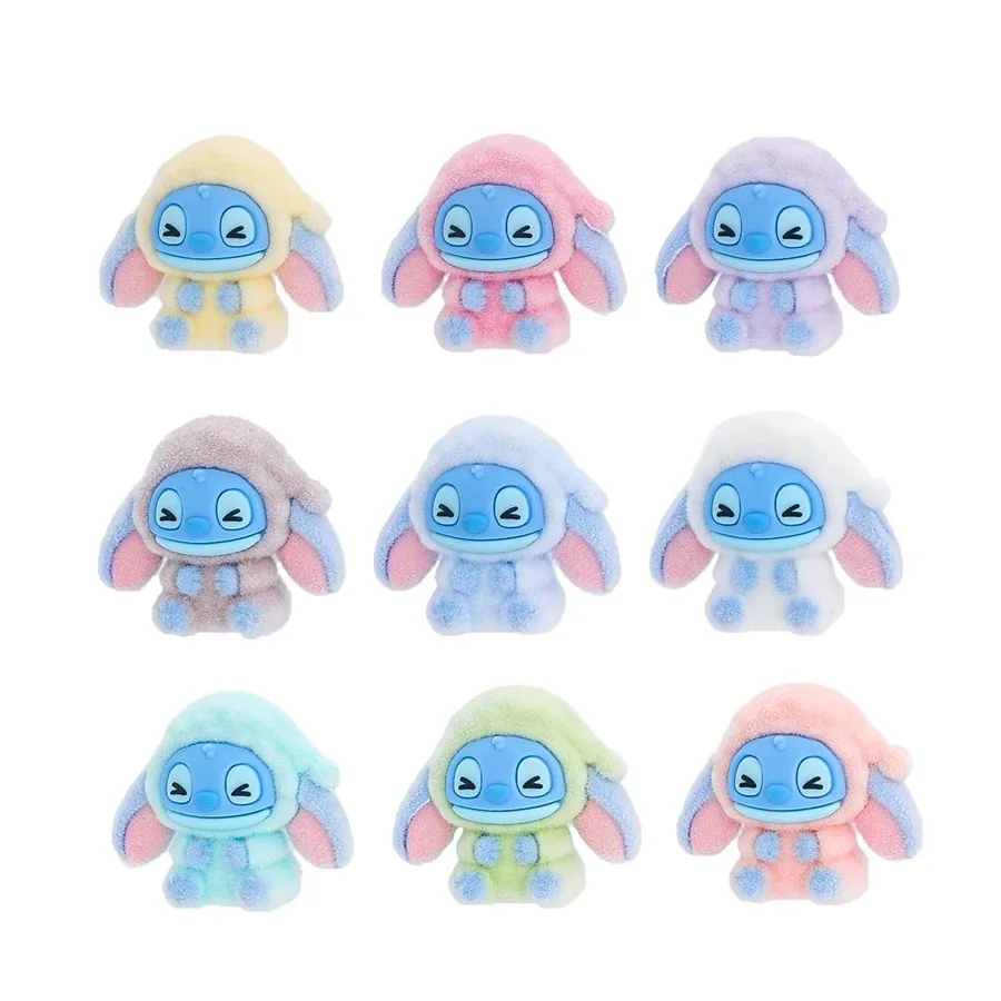 9 قطعة/المجموعة البسيطة غرزة الشكل لعبة الكرتون تمثال سطح المكتب الديكور نموذج الحلي لعب بنين بنات هدايا عيد الميلاد عيد الميلاد