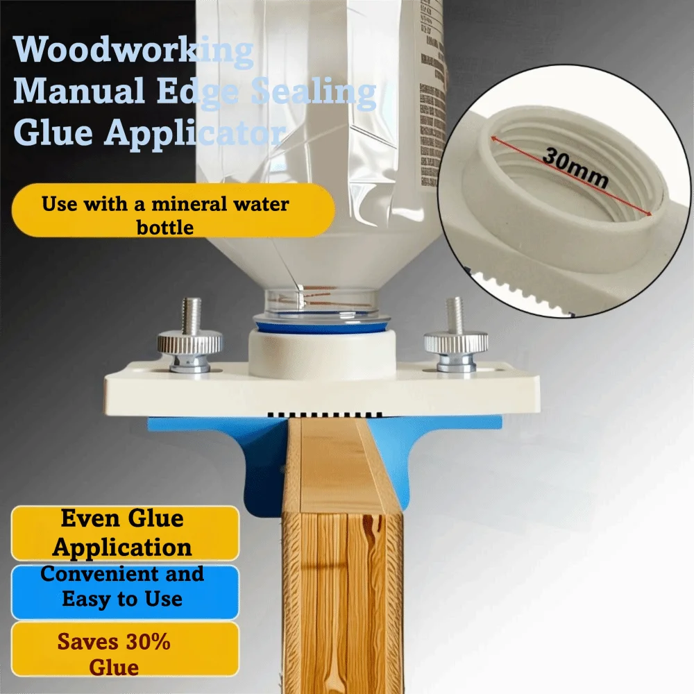 

Banding Edge Adhesive Wood Glue Applicator Panel Decoration Auxiliary Device Glue Brush Adjustable Installation Fixture