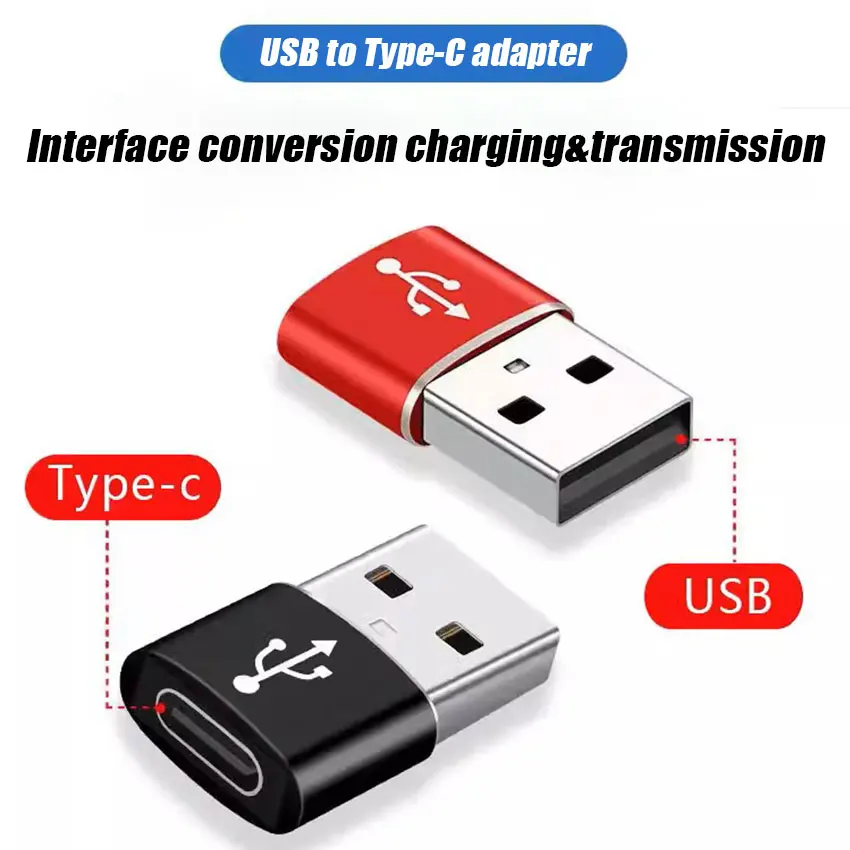 USB 3.0 to USB C 3.1 Adapter Mini Hi-Speed USB Type C Female to USB Type A Male Fast Charging Data Sync OTG Adapter Converter