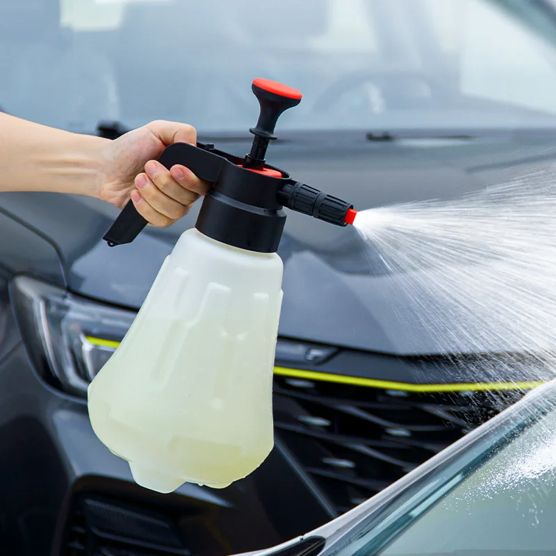 Car Home Hand Pump Foam Sprayer Snow Foam Gun Foam Nozzle Car Wash Spray Bottle Car Window Cleaning for Washing