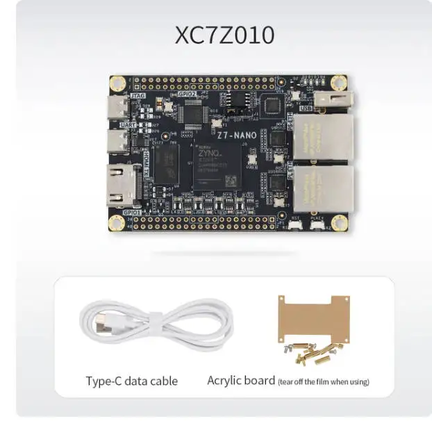 Microphase Z7-Nano XILINX FPGA development board ZYNQ core board 7020 7010 PYNQ dual network port