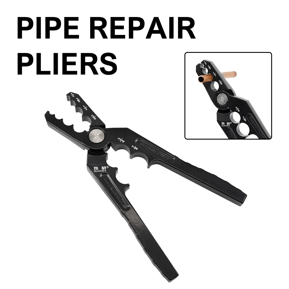 

CT-301 Manual Copper Tube Rounder Flat Tube Repairer Pliers Refrigeration Tool Pliers Diameter 1/4" 3/8" 1/2" 5/8" 3/4" 7/8"