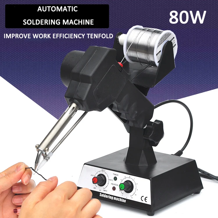 Automatic Soldering Machine Electric Soldering Iron Spot Welding Machine Foot Operated Soldering Station Heating Welding Tools