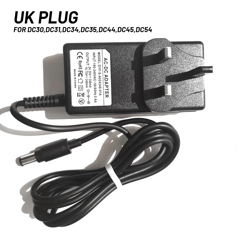 DC44 Oplader Grijs Robot 1.8m 100-240V ~ 50/60Hz 0.6A 26.1V/780mA DC34 DC35 DC45 DC54 Stofzuiger Hoge kwaliteit