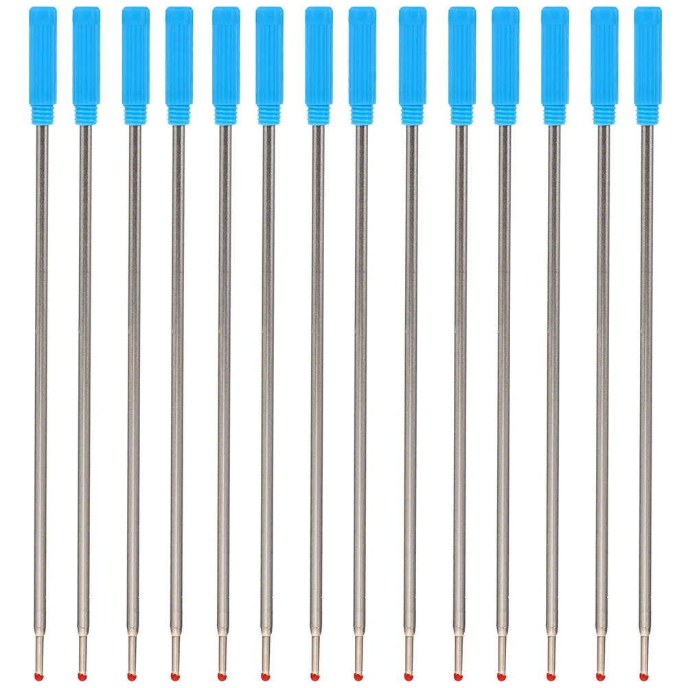 

30 Pcs Ballpoint Pen Refill Office Supplies Blue Pens Oily Party Favors Kids Metal Refills Goodie Bag Black