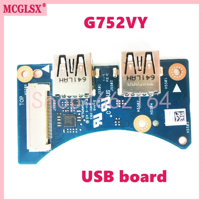 ROG G752VY USB Board For Asus G752 G752VT  G752V G752VL G752VS G752VM  IO Board  USB board