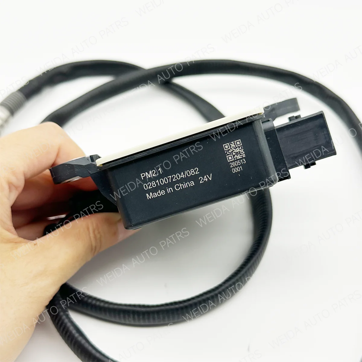 PM Particle Sensor Compatible China Heavy Duty Truck 0281007204/082 WG1034121035 DieselS Exhaust Sensor 24v EGS-PM2.1