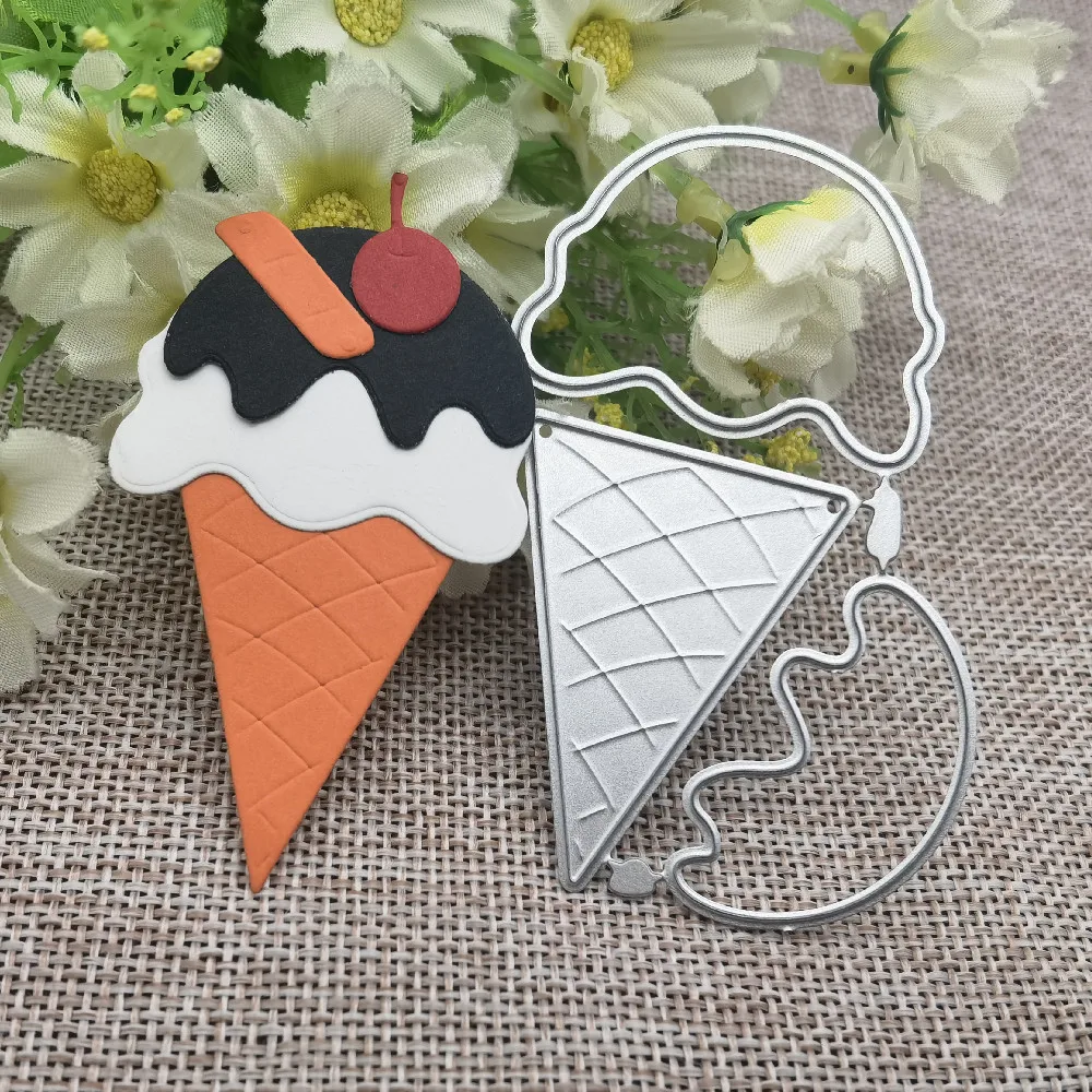 Fruit Ice Cream frame Metal Cutting Dies Stencils For DIY Scrapbooking Decorative Embossing Handcraft Template