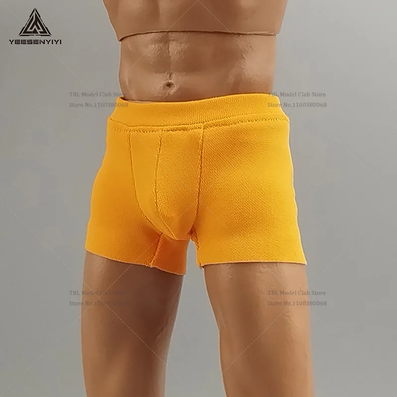 1/6 Schaal Mannelijke Kleding Boxer Briefs Effen Kleur Onderbroek 8 Kleur Optioneel Voor Worldbox AT020 12 inch Action Figure soldaat
