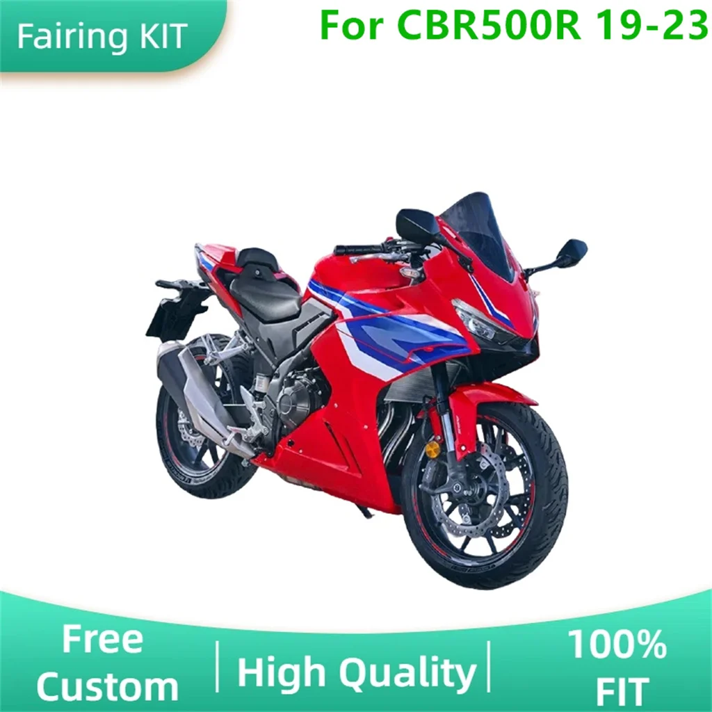 New Motorcycle Fairings Kit Fit for HONDA CBR500 R 19-21 22 23 CBR500R 2019 2020 2021-2023 Bodywork Set 100% Fit Injection Mold