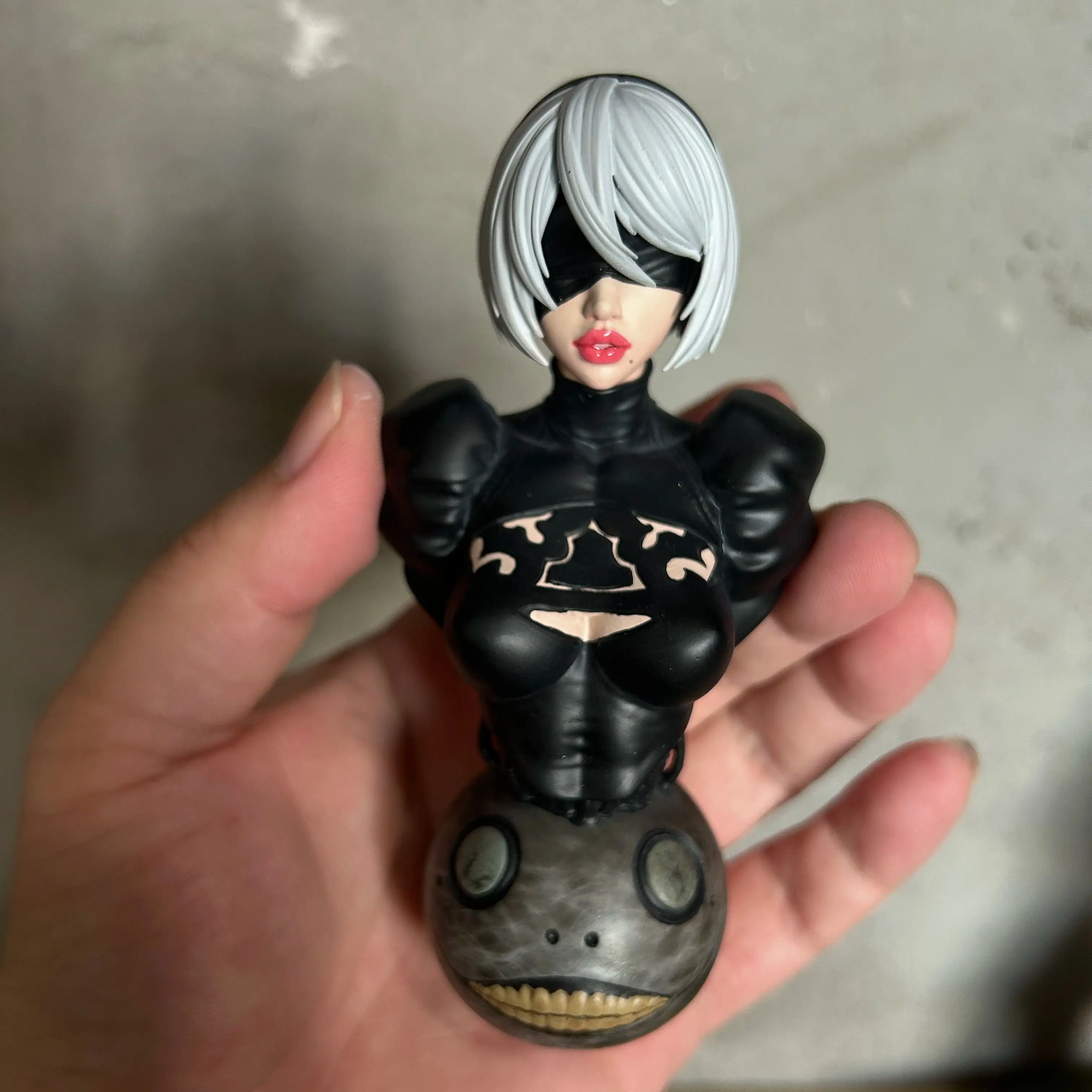 

Nier Automata 2B Bust Resin Statue Anime Figure Collectible Ornament Model