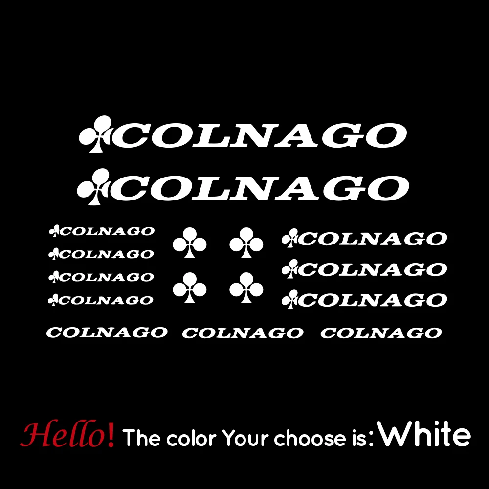 

vinyl bicycle waterproof sticker for auto parts for COLNAGO decoration for pegatinasvinilo lamina bicileta