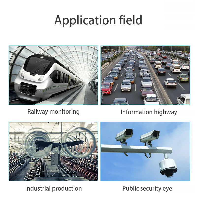 Station S6 airies Fast Ethernet Commutateur réseau industriel 10/100Mbps RJ-45 LAN Adaptateur Convertisseur Plug and Play Internet SplVesira.com