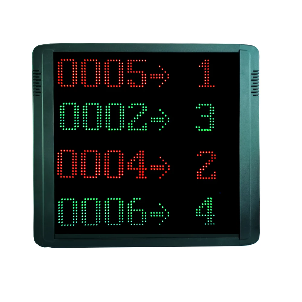 

MS5 Digits Queue Management System Wireless Remote Queue Number Display for Bank Restaurant Retail Service Place