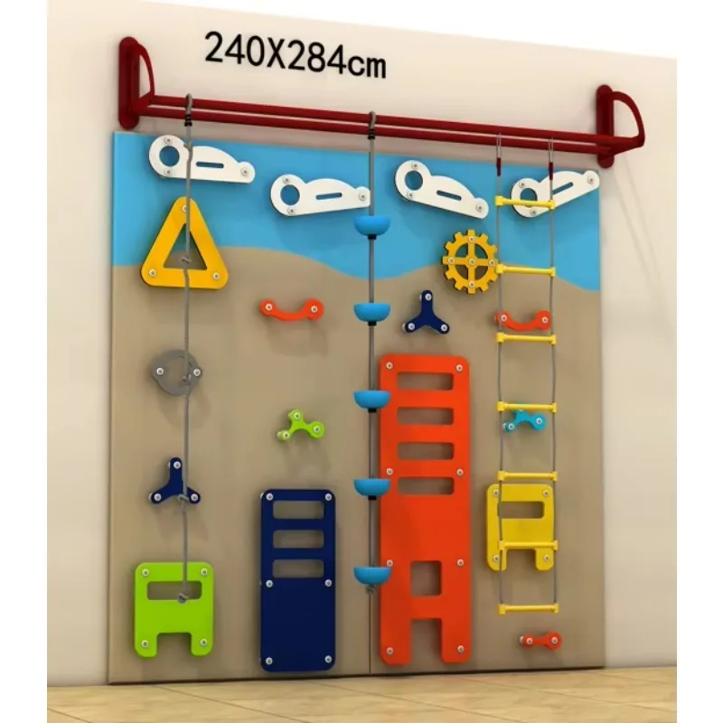 

Children's Indoor/Outdoor Climbing Wall for Parks and Kindergartens