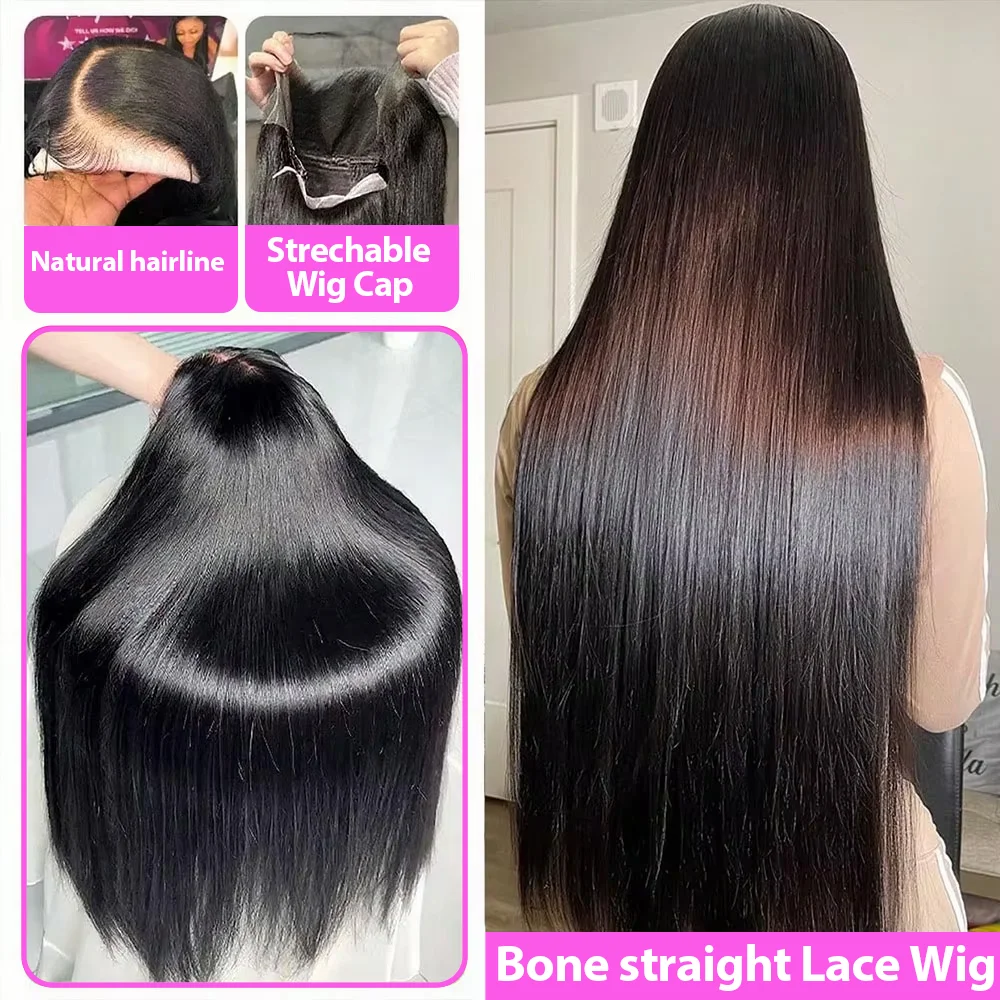 웨어앤고 5x5 스트레이트 글루리스 가발 100% 인모 - Glueless Wear And Go Human Hair Wig 리뷰 및 가격