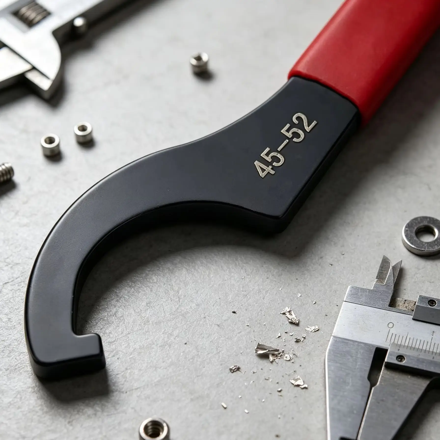 Comfort Grip Hook Wrench Spanner 1 Piece 38-42/45-52/55-62/68-72mm Toolholding Top Treatment For Round Nut C Type