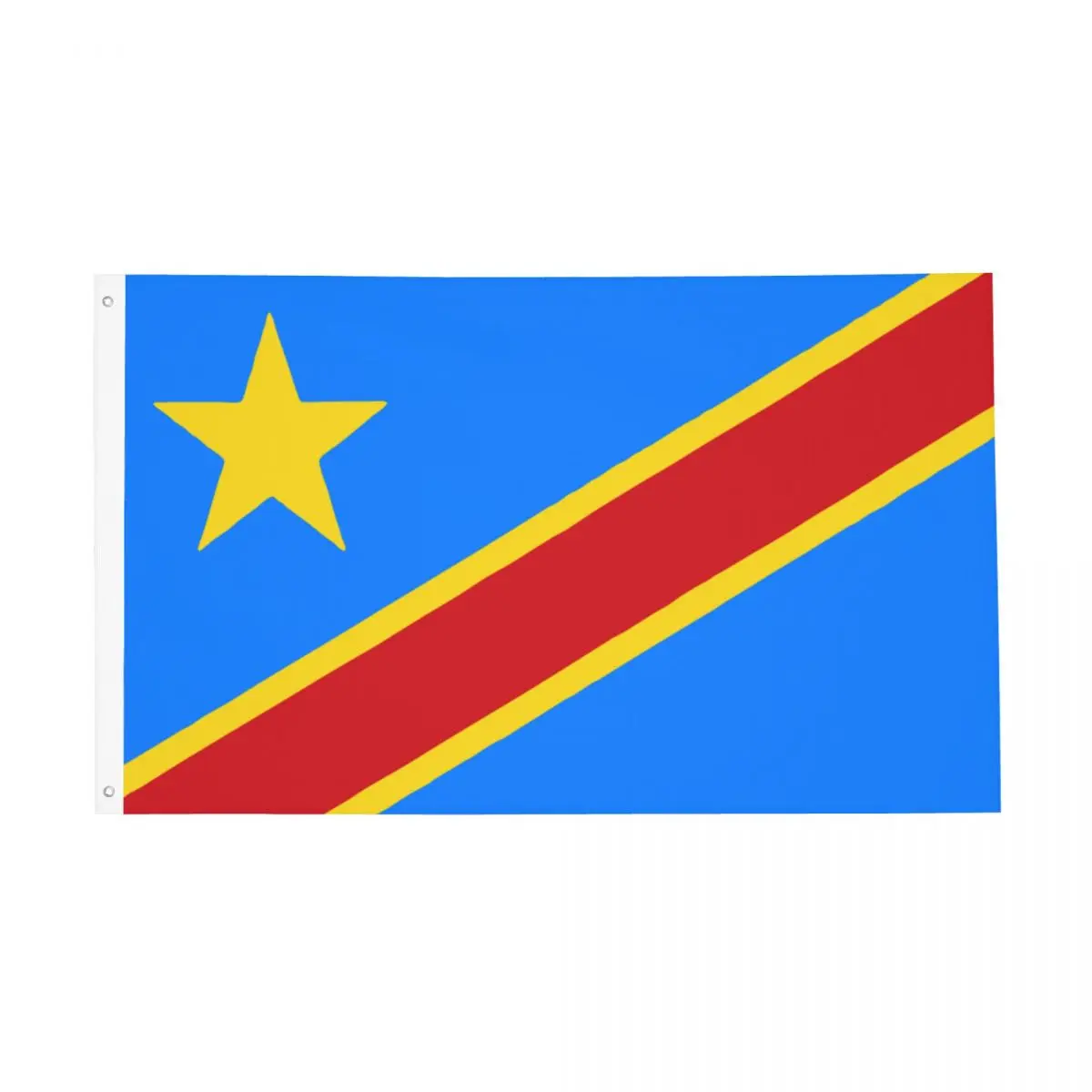 Флаг Конго, Киншаса, Заир, флаг, наружный баннер, украшение для любой погоды, двусторонние флаги 60x90 90x150 см