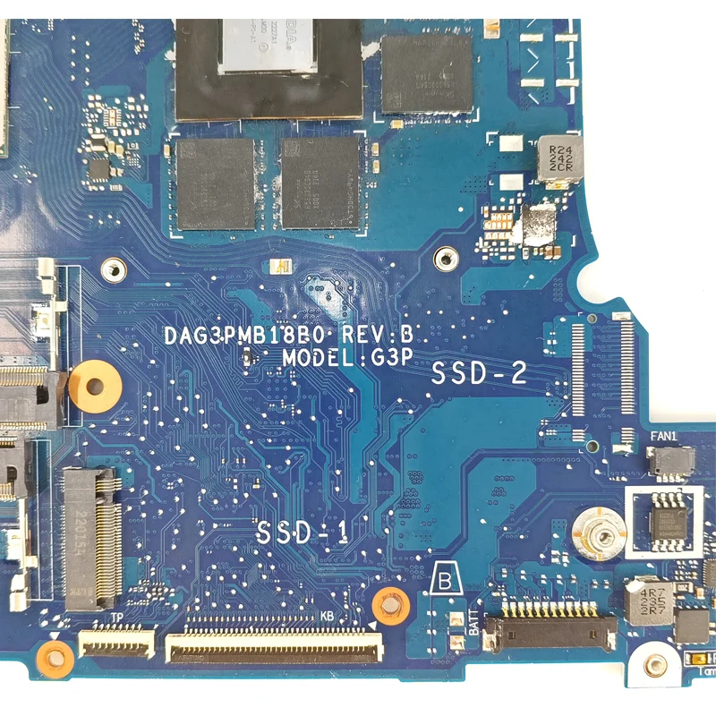 

N15767-601 для материнской платы HP Victus 15-FA 15T-FA DAG3PMB18B0 DAG3PBMB8A0 с процессором i5-12450H + RTX3050, слот для памяти DDR4