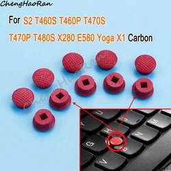Lenovo fare Laptop için 10 adet Pointer parça kırmızı nokta kap Thinkpad S2 T460S T460P T470S T470P T480S X280 E580 Yoga X1 karbon