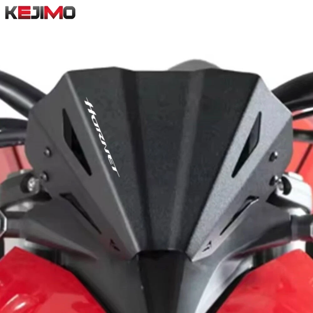 

2026 2025 2024 For Honda CB 1000 CB1000 Hornet 1000 SP Motorcycle Black Windshield Aluminum Sport Windscreen Visor Deflector