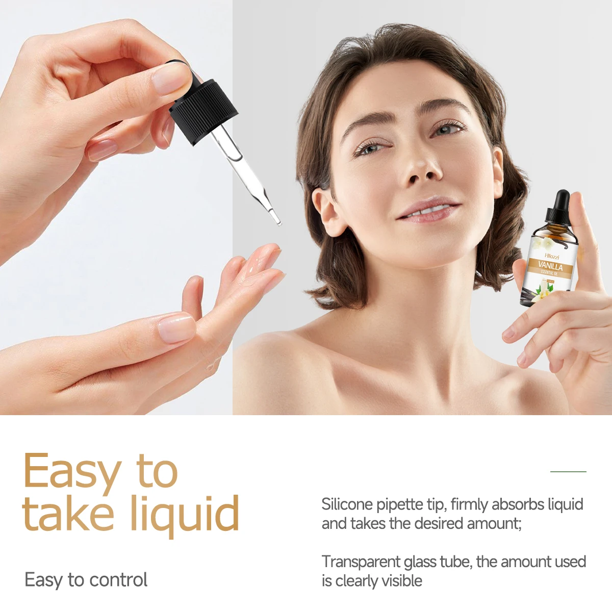 น้ํามันหอมระเหยวานิลลา น้ํามันบํารุงผิวหน้า ให้ความชุ่มชื้น ให้ความชุ่มชื้น ดูแลร่างกาย น้ํามันนวด น้ํามันหอมระเหยอโรมาเธอราพี