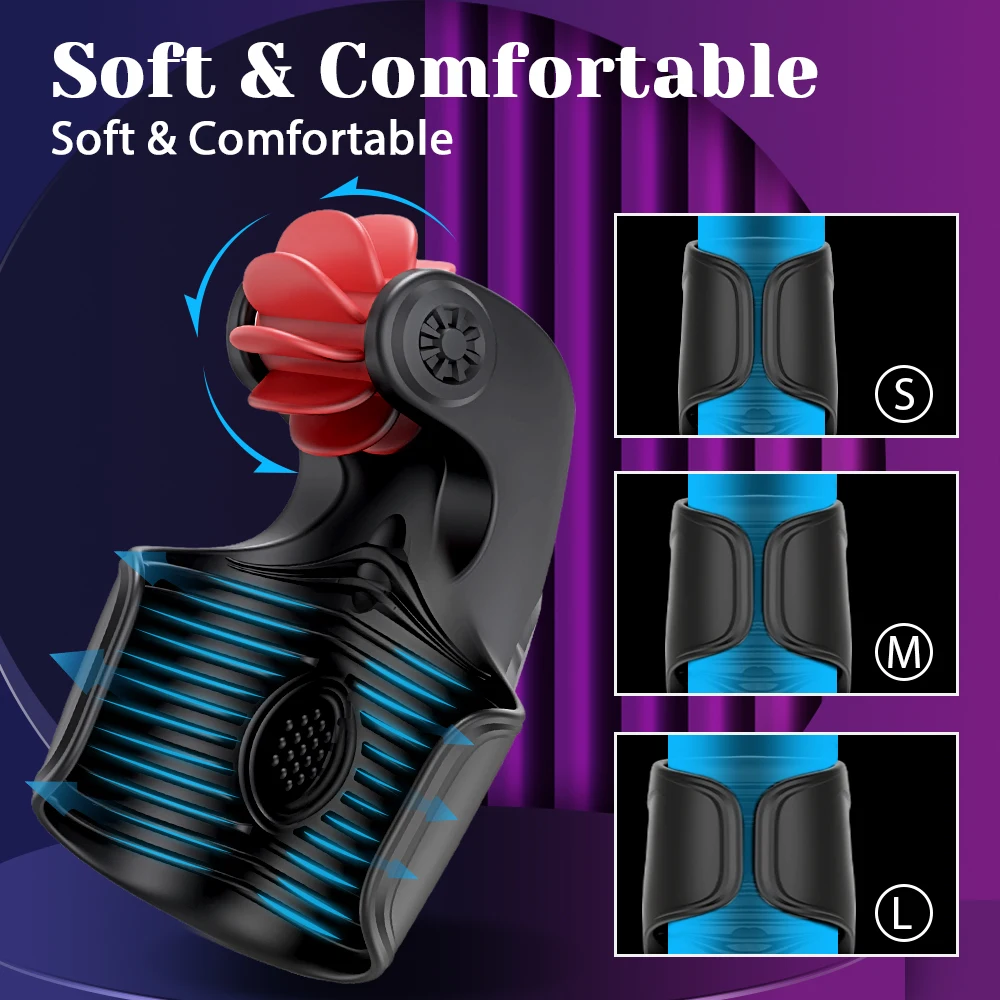 حشفة القضيب المدرب الذكور الدورية لعق القضيب هزاز للرجال تهتز التنصت دائم تأخير التحمل التدريب الجنس لعب