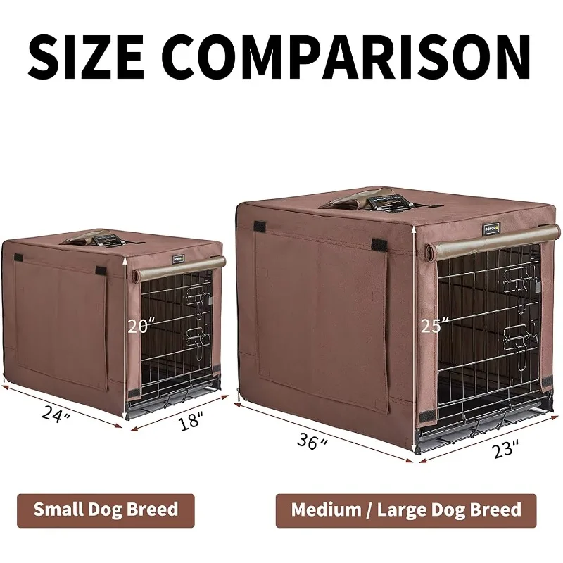 Dog Crate Kit Contour Dog Cage with Lid Foldable Metal Novelty Color Box Pet Carrier 2 Years + Highly Welcome Customization