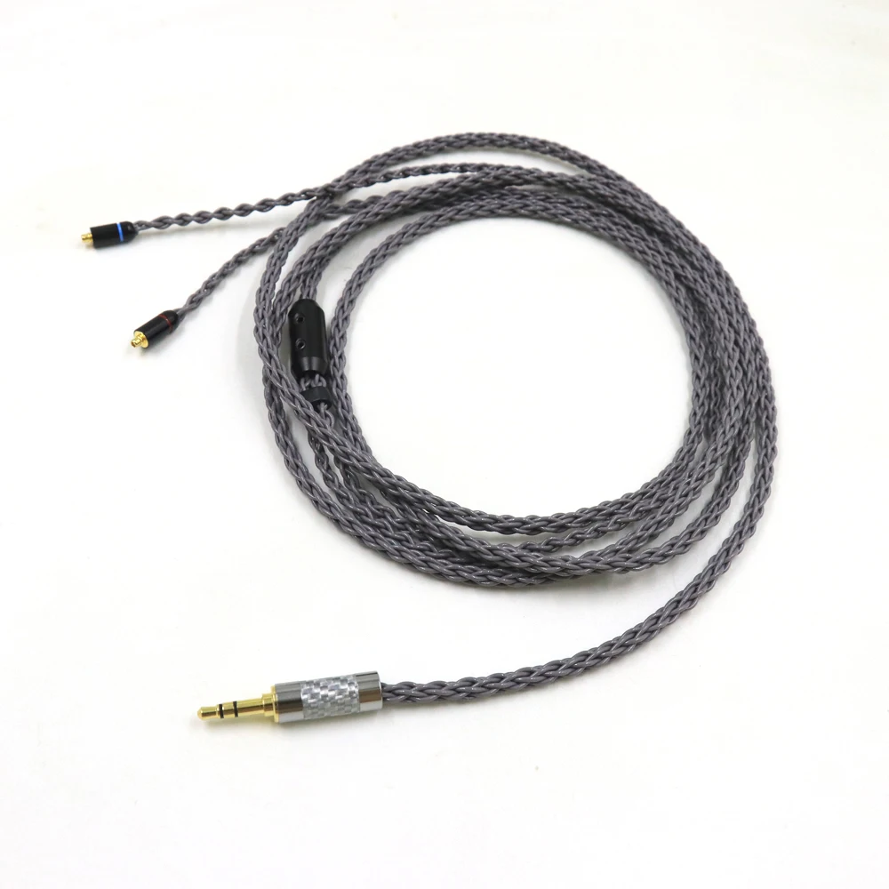 Haldane GrayJelly الراقية تايوان-7N Litz OCC سماعة الرأس استبدال كابل الترقية لسلك MMCX sh-ure SE315 SE535 SE846