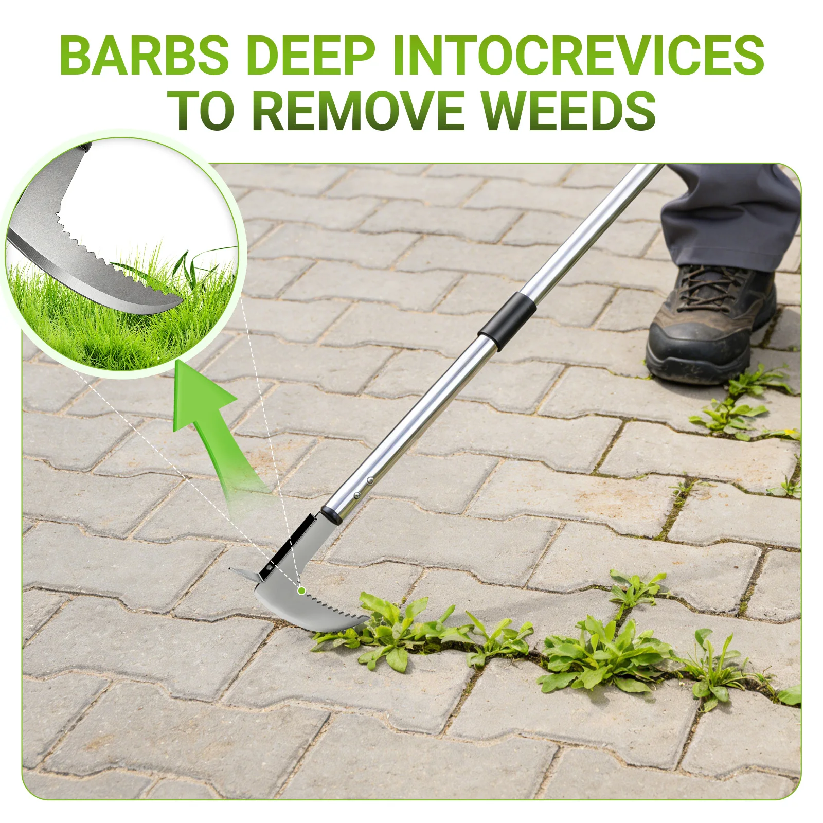 Stainless steel gap weeding to - Gardening Tools Used For Weeding recension och pris