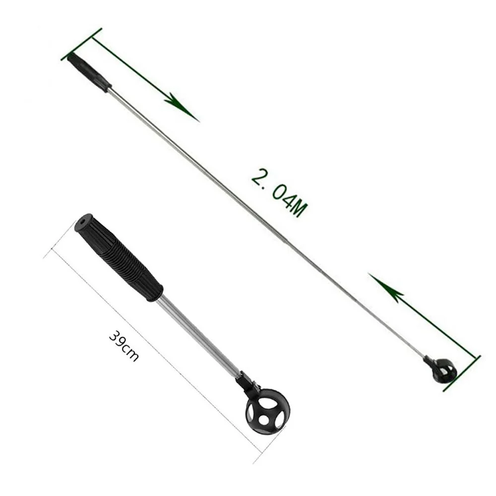 Golf Ball Retriever, Aluminum Alloy Telescopic Extendable Golf Ball Retriever for Water Golf Ball Pick Up Retriever Golf