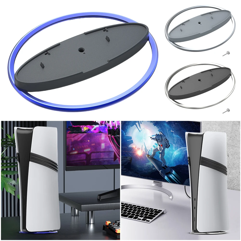 

1/2/5 шт. металлический вертикальный кронштейн из АБС-пластика из цинкового сплава, подставка для консоли, противоскользящая подставка, консольная подставка для PS5 pro/PS5 slim/PS5