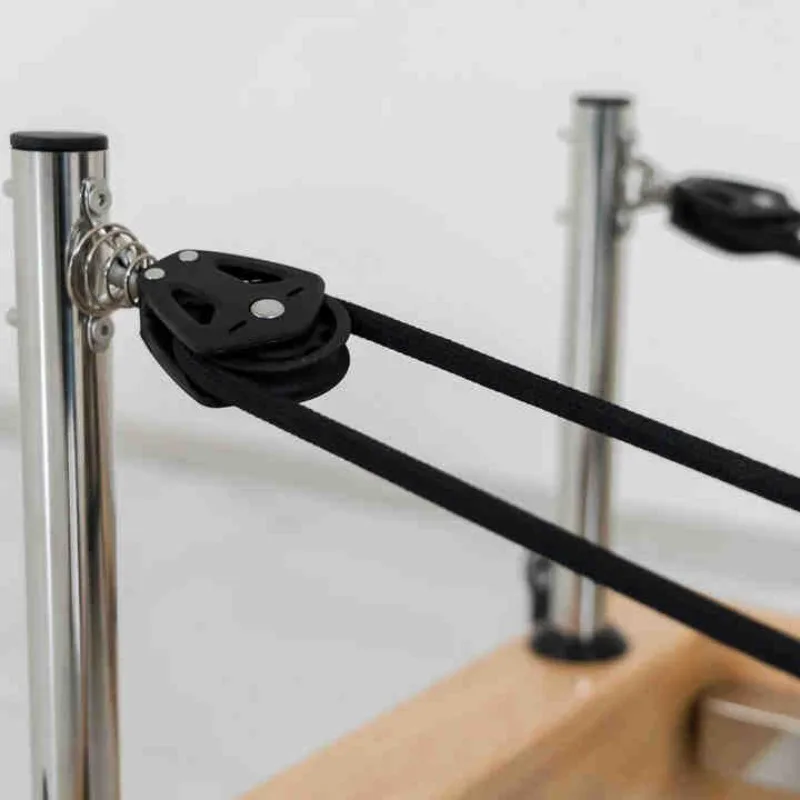 YTYIN الصالة الرياضية المنزل اللياقة البدنية تمارين بيلاتيس المصلح مخصص بناء الجسم خشبية قابلة للطي بيلاتيس المصلح رائجة البيع بيلاتيس المصلح #3