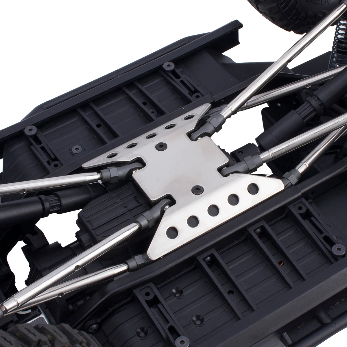 Metal Portal Axle Skid Plate Chassis Armor for 1/10 RC Crawler Car Axial SCX10 III CJ7&Gladiatus Wrangler Bronco Upgrade Parts