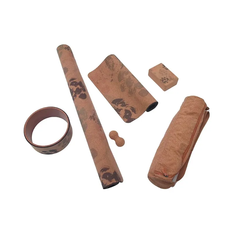 

YTYIN Custom Pattern Printed Large Mat Eco Friendly Cork Rubber Instructional Non-slip Eco Friendly Yoga Mat With Logo