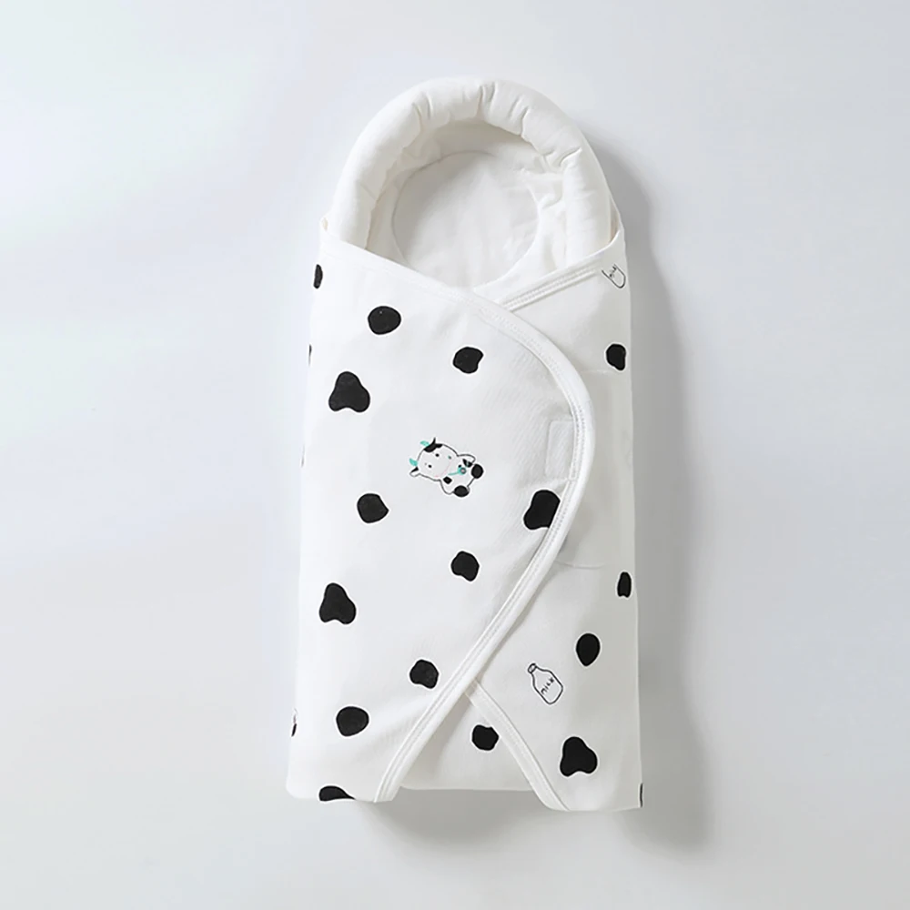 0-6M Sơ Sinh Túi Ngủ Cho Bé Tập Đi Chống Giật Mình Đầm Bé Bọc Chăn 100% Cotton Hoạt Hình Sleepsack 1Tog