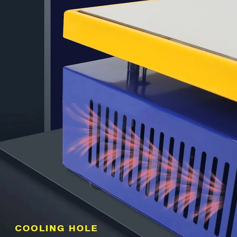Imagem -02 - Tabela de Aquecimento Temperatura Constante Inteligente Display Digital Duplo para Reparação Lâmpada Led do Telefone Móvel Pcb Mechanic-et10
