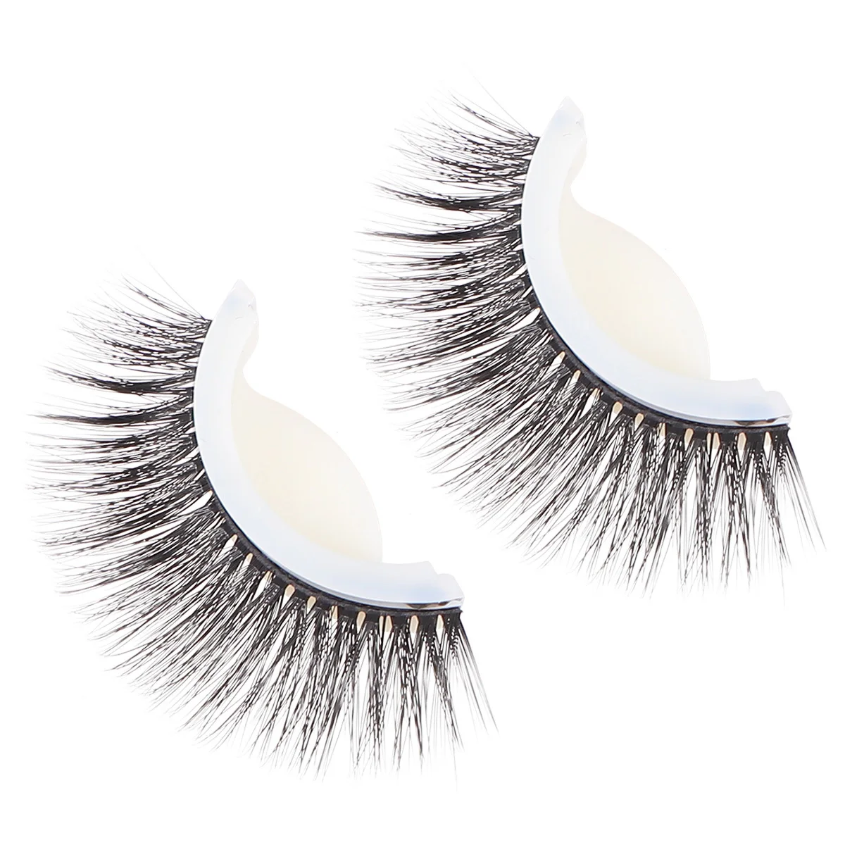 Faux-cils 3D doux, naturels, réutilisables, pour plus grands, plus brillants, attrayants