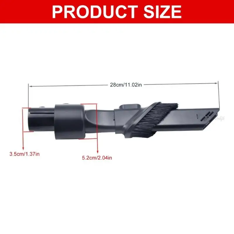 27rb Vervanging platte mondstuk spleetborstel Borstel Vacuümreiniger onderdelen Reinigingsgereedschap