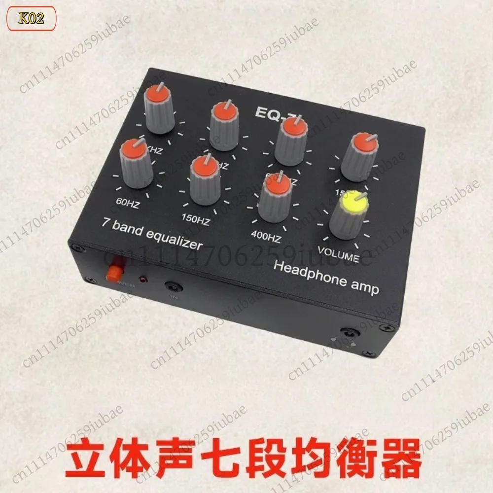 BK_Stereo 7-Band Equalizer Tone Control Preamp for Audio Speaker Headphone, Replacement Parts