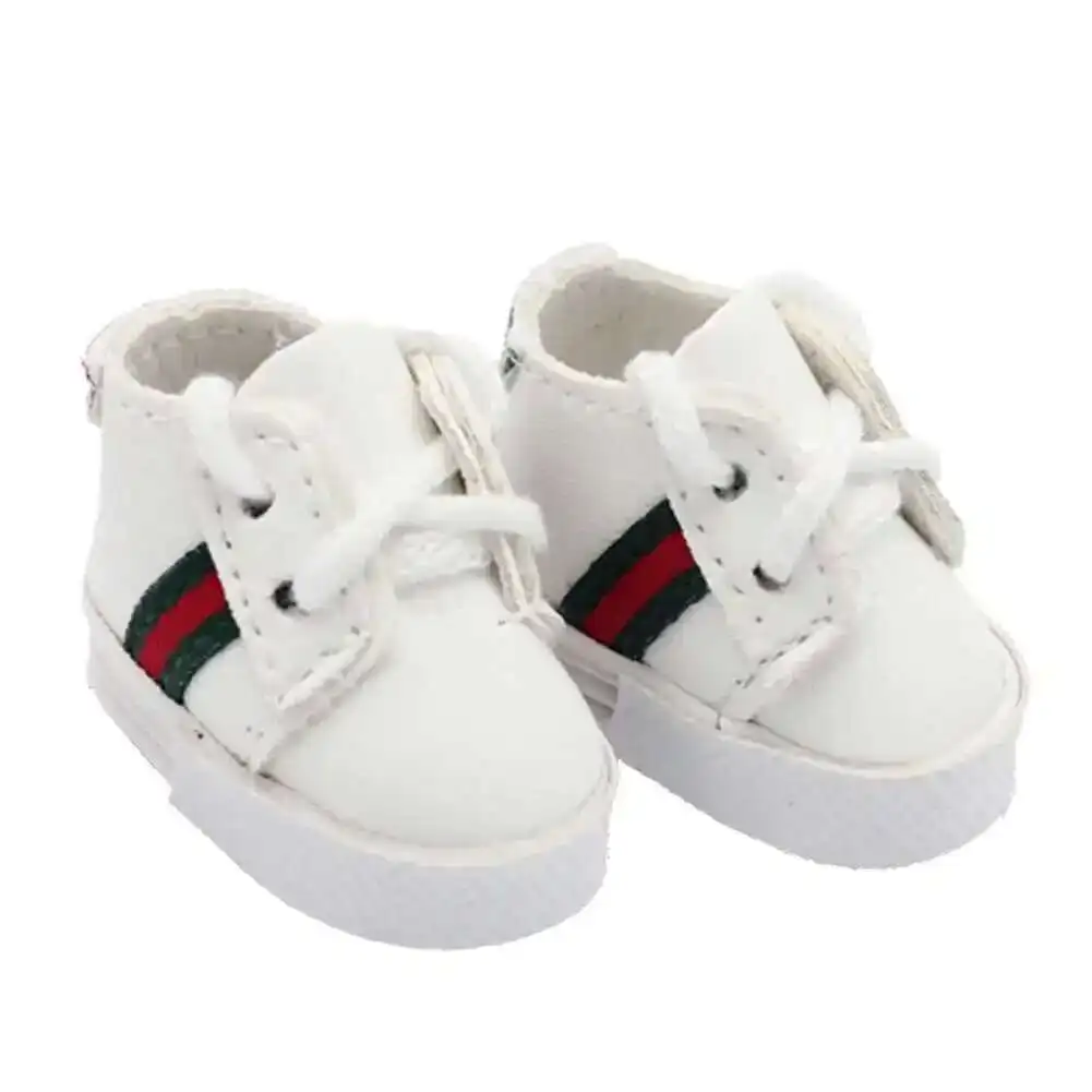 Chaussures de sport pour poupées Labubu 4x1.8cm, plusieurs Styles, bricolage pour poupée Labubu, chaussures en tissu en cuir