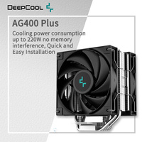 DEEPCOOL AG400 4 Heat pipes Dual Fan CPU Air-Cooling Radiator 2000RPM Desktop Cooling Fan For Intel LGA1700 1200 115X AMD AM4