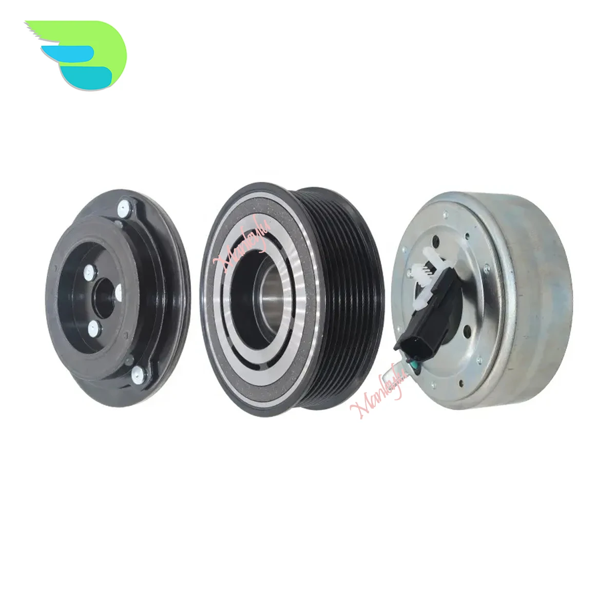 AC Compressor Clutch Pulley for Ford F-250 F250 Pickup HC3H19D629AF HC3Z1970 HC3H19D629AD HC3H19D629AB HC3H19D629AC