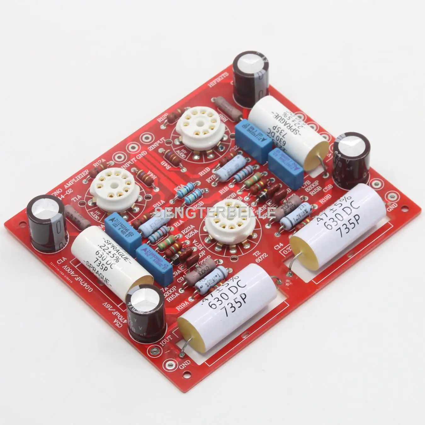 HiFi A-N L3 Phono Board Kit 12AY7 /6072A Tube Riaa MM Phono Amplifier Board