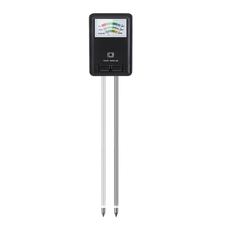 

MALL 3-In-1 Soil Meter Moisture Light And PH Tester For Indoor Outdoor House Plants Garden Lawn Farm No Battery Needed