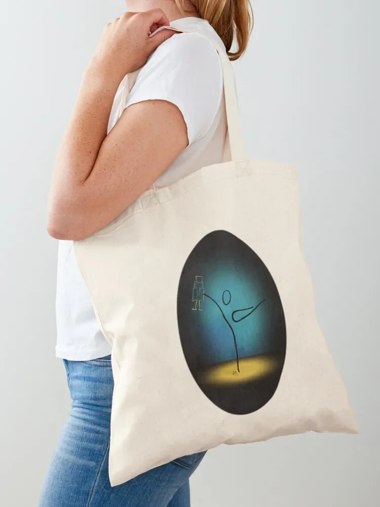 Clara (Marie) and her Nutcracker On Stage Tote Bag foldable reusable bag sac pour femme female bag eco folding