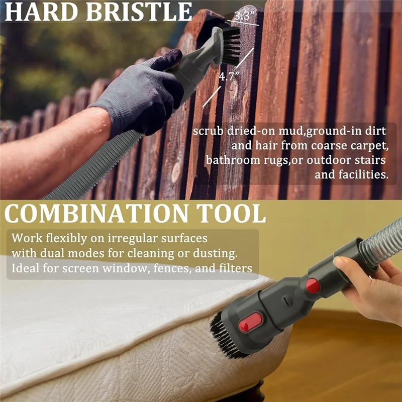 For Dyson Gen5 V15 V12 V11 V10 V7 V8 Replacement Brush Tool Bundle-Attachment Kit For Vacuum Cleaner Accessories