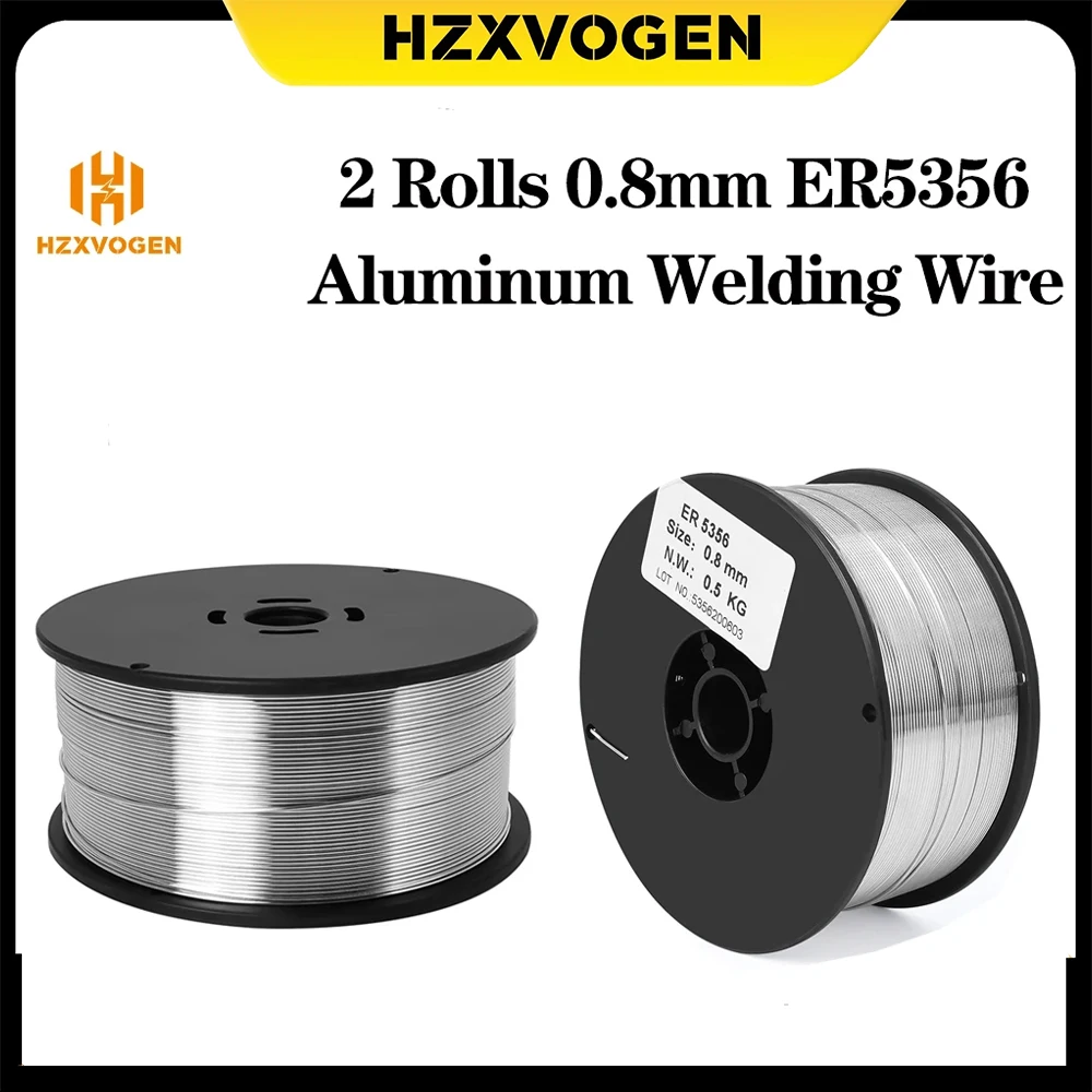 2 Rolls 0.5kg 0.8mm Aluminum Welding Wire Gasless Wires Welder For Soldering Mig Welder Accessories Welding Machine Equipment