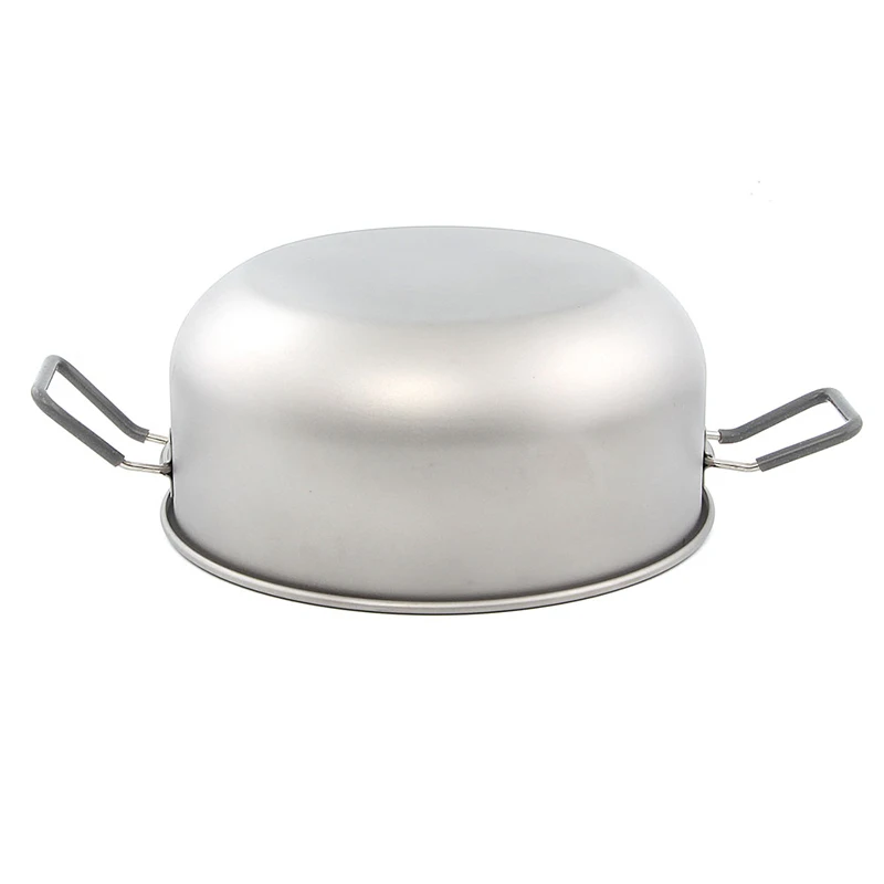 Imagem -05 - Keith-titanium Ultraleve Camping Cooking Grupo Alças Dobráveis Equipamento ao ar Livre Panelas de Piquenique Stockpot 1.8l Ti6015